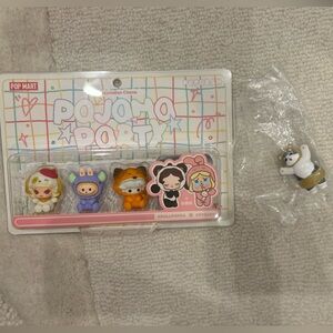 POP MART Pajama Party Decoration Charms